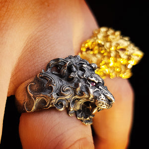 Lion Ring | 925 Silver