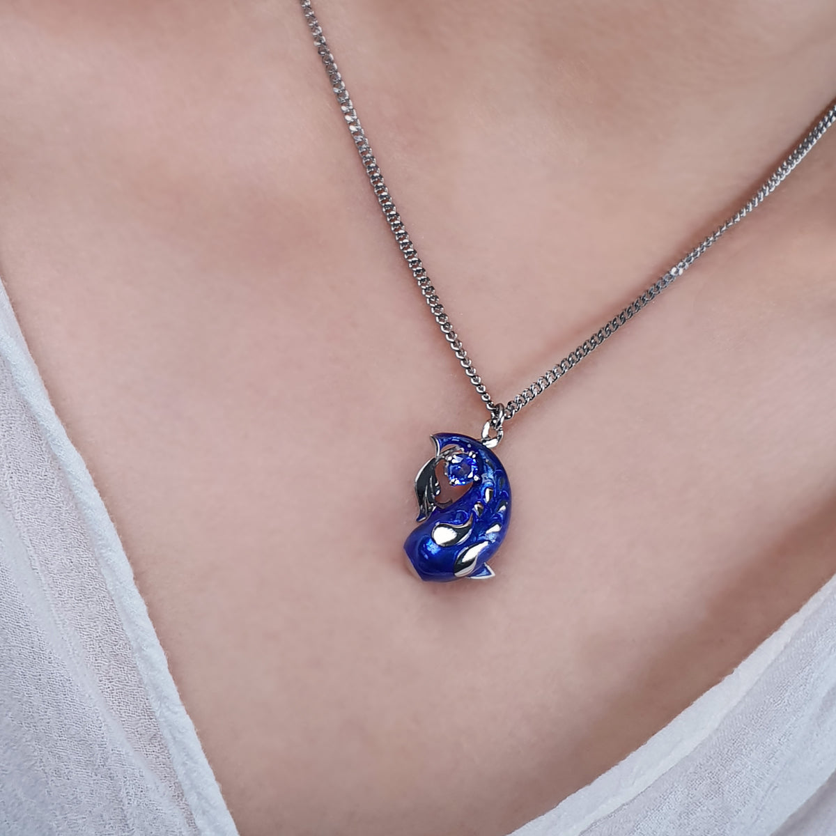 Vector_Zen_Koi_Silver_Pendant_