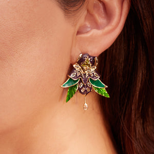 Pre Order：An Archite Lord Earring or Brooch Pin | 9K Gold