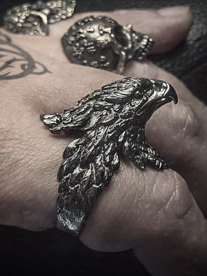 Azita Turkish Eagle Ring