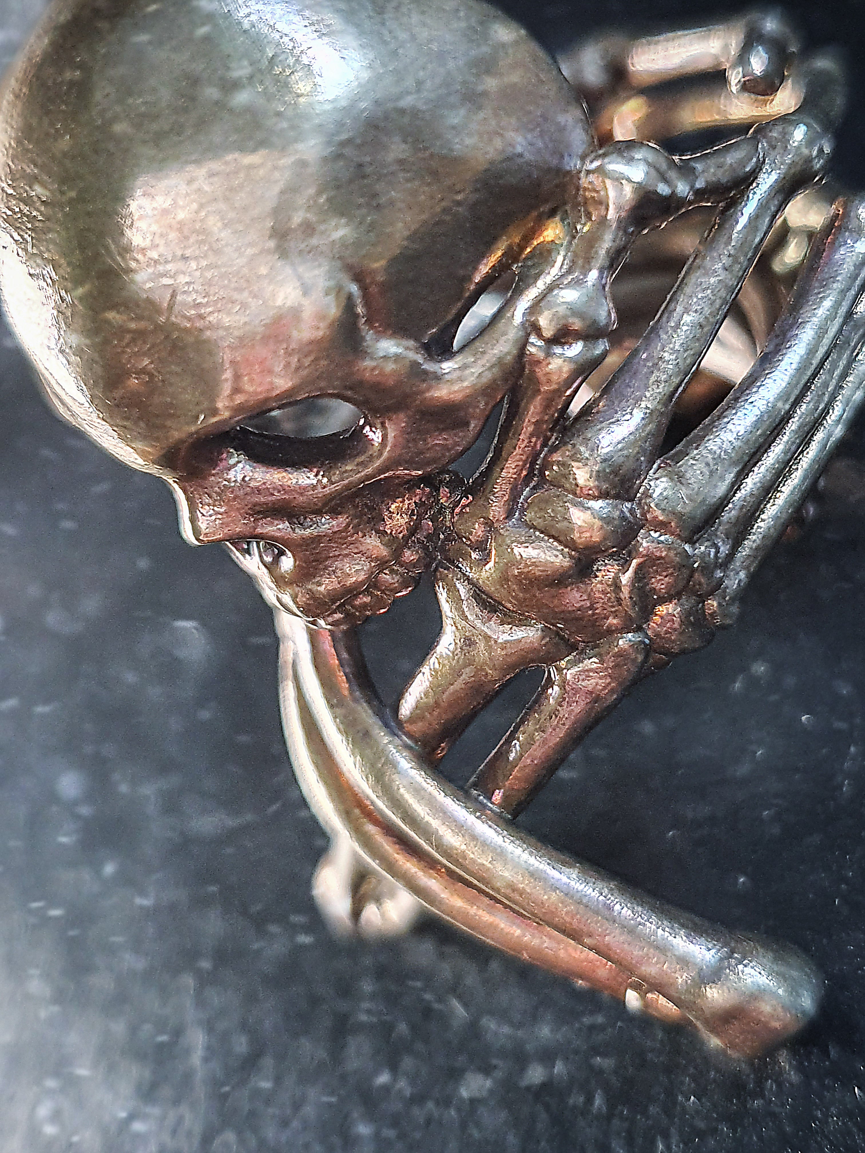Mood B& Skull & Crossbones Stainless Steel Ring Cfr9012
