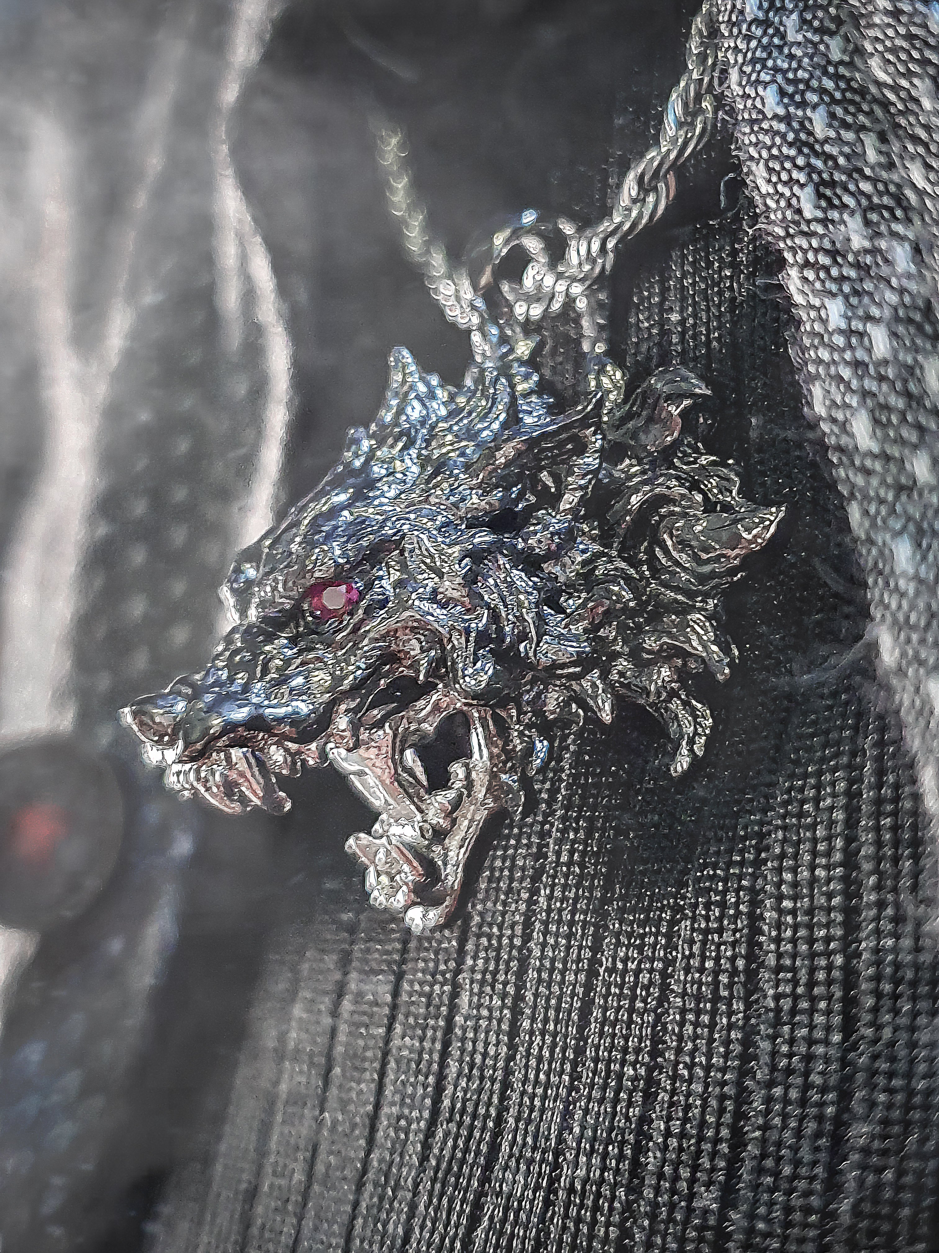 Wolf Pendant | 925 Silver
